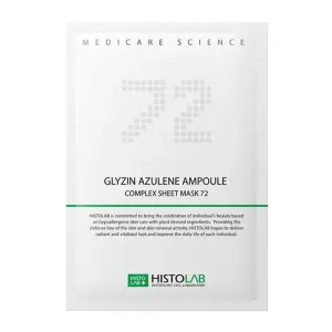 Histolab Medicare Science Glyzin Azulene Ampoule Complex Sheet Mask 72 5pcs 718x718 Image