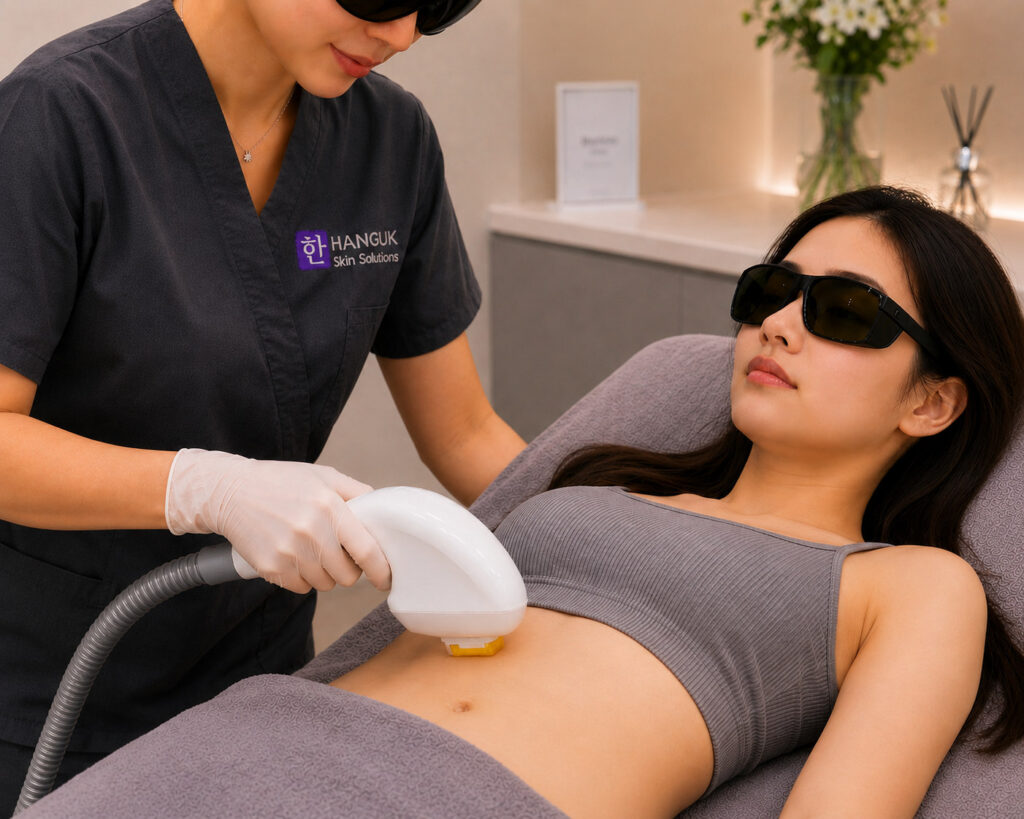SHR Hair Removal (Stomach)
